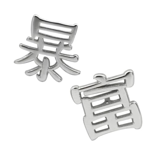 Garneck Silber Ohrstecker Dreieck Geometrisch Kreativ Damen Ohrschmuck Antiallergisch Modisch Elegant von Garneck