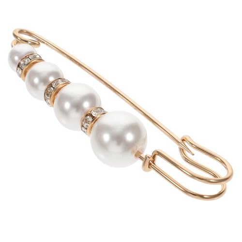 Garneck Perlenbrosche Mit Kristallsteinen Für Damen Modischer Schmuck Passend Zu Kleid Pullover Tasche Für Hochzeit Geburtstag Party Und Täglichen Gebrauch von Garneck
