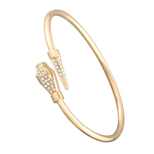 Garneck Schlangen Armreif Damen Manschetten Armband Schlangen Kette Armreif Schmuck Für Frauen Punk Stil von Garneck