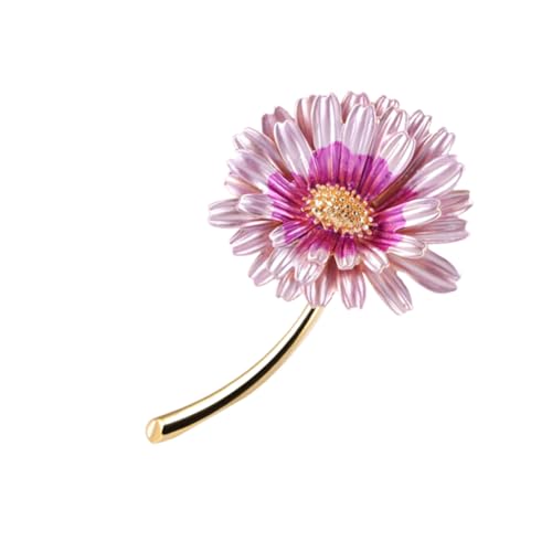 Garneck Sonnenblumen Brosche Damen Legierung Anstecknadel Leicht Modisch Für Kleidung Taschen Schals Muttertag Schmuck Accessoire von Garneck