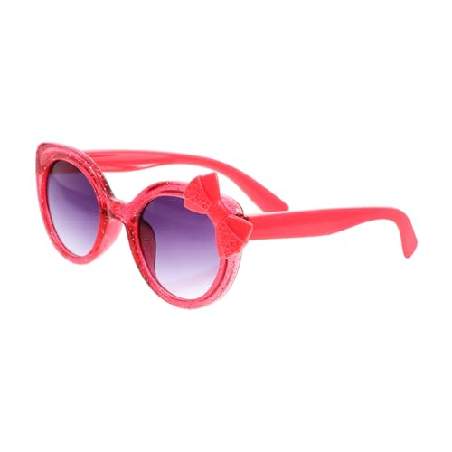 Garneck Sonnenbrille mit Süßem Bowknot Design Leichte Pc Material Cartoon Sonnenbrille Uv Schutz Festzubehör für Geburtstag Fest und Party Bruchsicher und Modisch von Garneck
