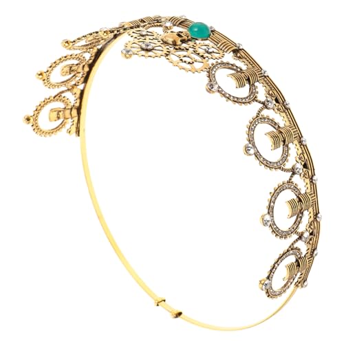Garneck Steampunk-totenkopfkrone Mit Vintage-getriebe-design Dekoratives Stirnband Für Damen Halloween Und Cosplay Leichtes Haarband Mit Strassverzierung von Garneck
