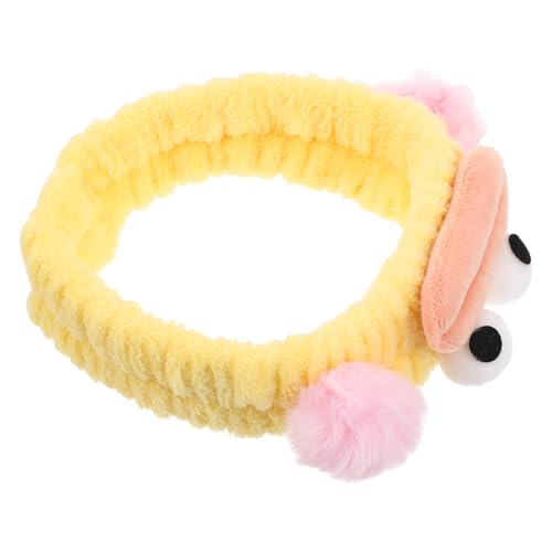Garneck Süßes Plüsch-stirnband Cartoon-design Für Gesichtswäsche Und Frisieren Bequemes Stirnband Für Mädchen Und Frauen Haaraccessoire Für Spa Und Beauty-routine von Garneck
