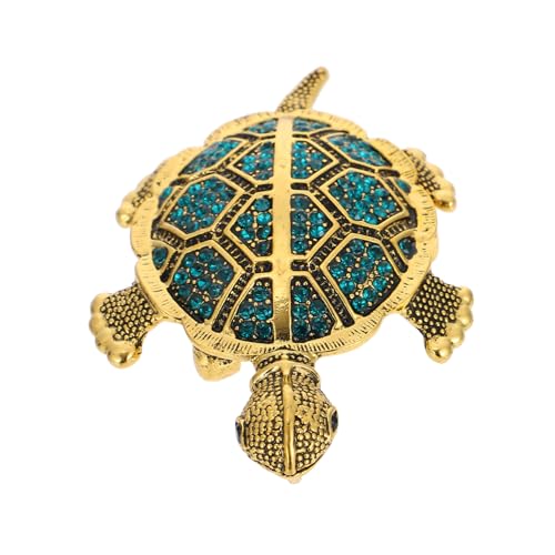 Garneck Strass Verzierte Schildkrötenbrosche Kristallen für Hochzeiten und Besondere Anlässe Vielseitiges Accessoire für Damen und Mädchen Langlebig von Garneck