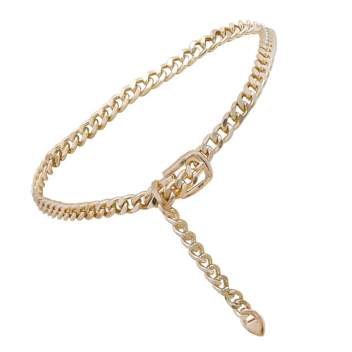 Garneck Stylische Punk Hosenkette für Damen Lange Jeans Gürtelkette Robustem Material für Jeans und Hosen Leicht und Tragbar als von Garneck