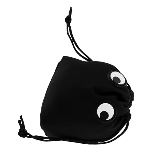 Garneck Süße Kosmetiktasche Damen mit Großem Augenmotiv Leichter Tragbarer Make Up Organizer mit Praktischem Kordelzug für Reise Alltag und Business Kompakte Kulturtasche für Make Up und von Garneck