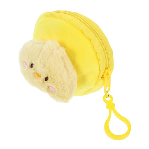 Garneck Plüschtier Huhn Geldbörse Für Junge Mädchen Mädchen Süße Münztasche Cartoon Tier Münzbörse Wechselgeldbeutel Aufbewahrungstasche Für Kleine Gegenstände von Garneck