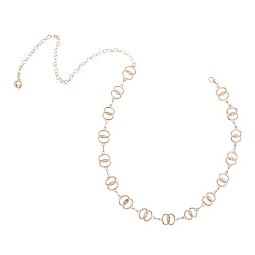 Garneck Taillenkette Für Frauen Westerngürtelkette Aus Metall Hüftkettengürtel Für Hochzeiten Kleidergürtel Damen Zinklegierung Accessoire von Garneck