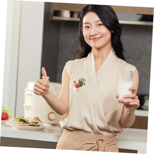 Garneck Tierbrosche Anstecknadel Metall Hahnen motiv Kreativer und Fester Verschluss Vielseitig für Jacken Rucksäcke Hüte Modisches Accessoire für Damen und Herren von Garneck