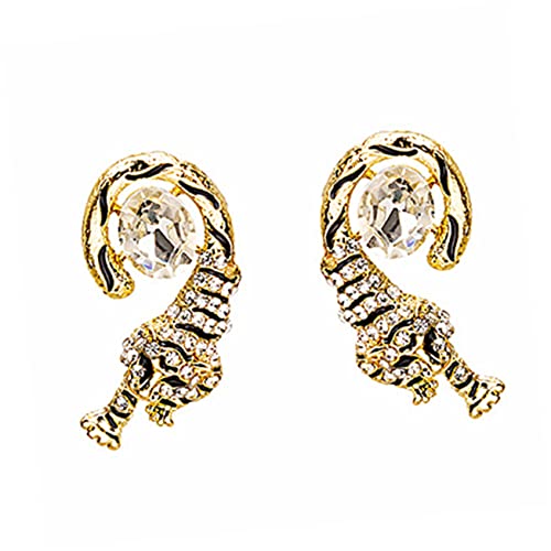 Garneck Tiger Ohrstecker Damen mit Funkelnden Zirkonia Ohrschmuck Studs und Vielseitig für Alltag Business für Frauen und Freundinnen Garneck Tiger Ohrstecker Damen mit Funkelnden Zirkonia Ohrschmuck Studs und Vielseitig für Alltag Business für Frauen und Freundinnen von Garneck