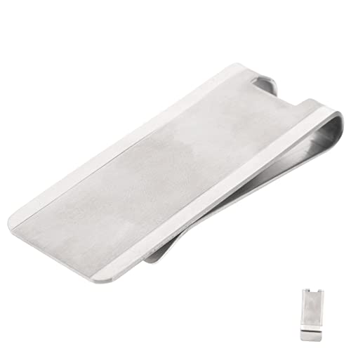 Garneck Titanium Geldklammer Geldbörse mit Flaschenöffner Kleines Langlebiges Portemonnaie Minimalistischer Kreditkartenhalter Robust und Rostfrei für Büro und Alltag von Garneck