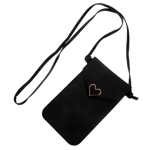 Garneck Transparente Crossbody Handytasche mit Katzenohren Dekor Touchscreen Kompatibel Leichte Umhängetasche für Damen Vielseitig Einsetzbar für Alltag Shopping und Freizeit von Garneck
