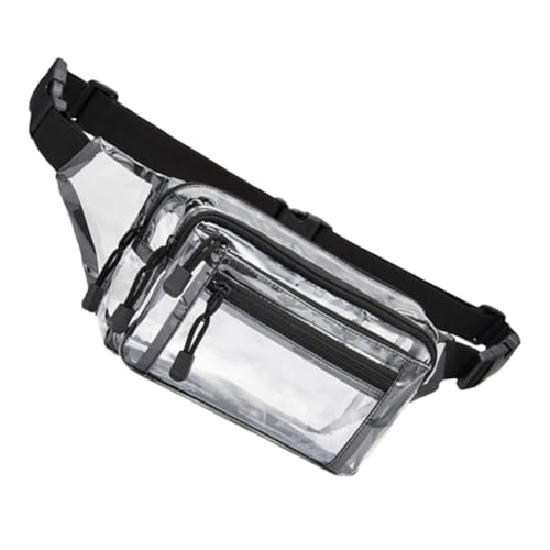 Garneck Transparente Fanny Pack wasserdichte Brusttasche Outdoor-hüfttasche Sport-hüfttasche Durchsichtige Fitnesstasche Tragbare Hüfttasche Mit Großem Fassungsvermögen Für Damen Herren Tä Garneck Transparente Fanny Pack wasserdichte Brusttasche Outdoor-hüfttasche Sport-hüfttasche Durchsichtige Fitnesstasche Tragbare Hüfttasche Mit Großem Fassungsvermögen Für Damen Herren Tä von Garneck