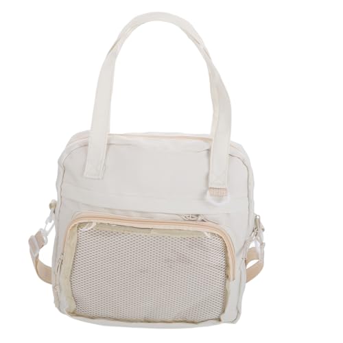 Garneck Transparente Japanische Umhängetasche Damen Niedliche Schultertasche Verstellbar Vielseitig College Studenten Alltag Tote Bag Modisch Leicht von Garneck