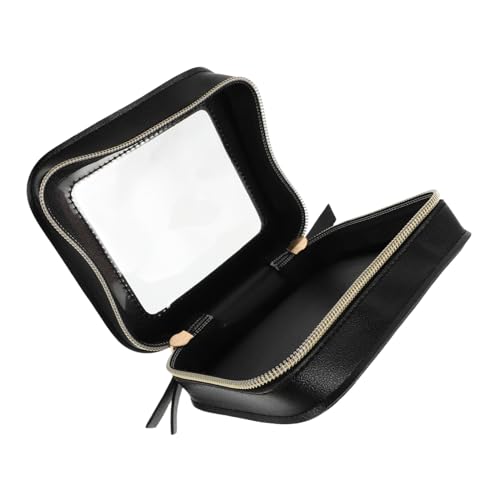 Garneck Transparente Kosmetiktasche Klein Klarer Kulturbeutel mit Reißverschluss Tragbar für Damen Modisch Elegant Praktische Aufbewahrung Makeup Organizer für Reisen Garneck Transparente Kosmetiktasche Klein Klarer Kulturbeutel mit Reißverschluss Tragbar für Damen Modisch Elegant Praktische Aufbewahrung Makeup Organizer für Reisen von Garneck