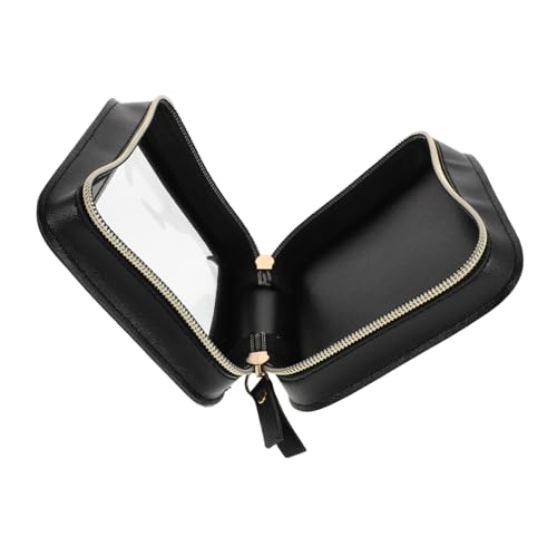 Garneck Transparente Kosmetiktasche für Damen wasserdichte Reise Kulturtasche für Make Up und Toilettenartikel Tragbar und Langlebig Einfach zu Reinigen mit Sichtfenster für Schnellen von Garneck