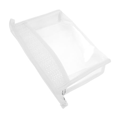 Garneck Kleine Transparente Kosmetiktasche mit Reißverschluss Tragbare Make Up Tasche für Reisen Kulturbeutel PVC Leichte Make Up Organizer für Damen und Herren von Garneck