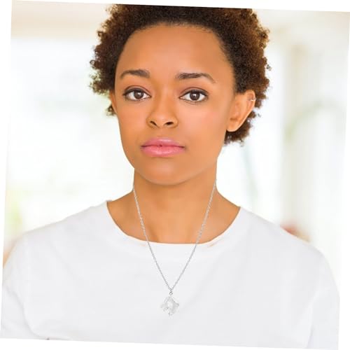 Garneck Transparente Resin Eiswürfel Anhänger Halskette für Damen Modischer Leichter Schmuck Hautfreundlich und Vielseitig Kombinierbar für Teenager und Frauen von Garneck