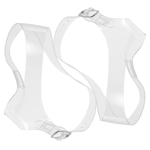 Garneck Transparentes Abnehmbares High heels fersengurt Damen Rutschfeste Modische Schuhriemen Vielseitig für Partys Hochzeiten und Formelle Anlässe Geeignet von Garneck