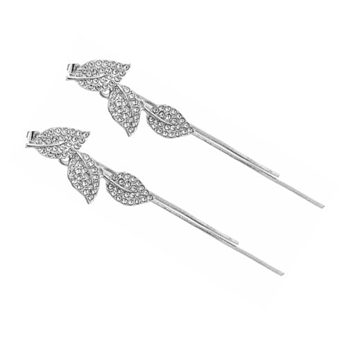 Garneck Tropfen Ohrringe Damen Lang Quasten Design Modische Ohrhänger mit Funkelnden Details Leichte Ohraccessoires für Alltag Party und Festliche Anlässe Hängende Ohrstecker von Garneck