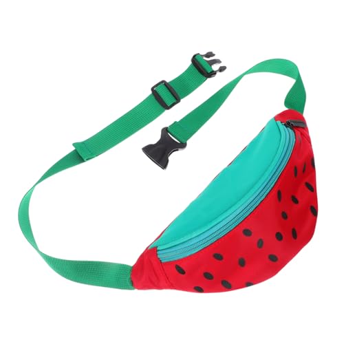 Garneck Umhängetasche Wassermelone Kleine Nylon Brusttasche für Jungen Mädchen Robuste Leichte Crossbody Bauchtasche Vielseitig Tragbar für Reisen und Alltag Garneck Umhängetasche Wassermelone Kleine Nylon Brusttasche für Jungen Mädchen Robuste Leichte Crossbody Bauchtasche Vielseitig Tragbar für Reisen und Alltag von Garneck