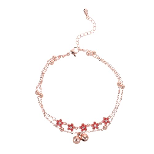 Garneck Verstellbare Doppel Layer Fußkette für Sommer Leichtes und Bequemes Knöchel Schmuckstück für Strand und Urlaub Garneck Verstellbare Doppel Layer Fußkette für Sommer Leichtes und Bequemes Knöchel Schmuckstück für Strand und Urlaub von Garneck