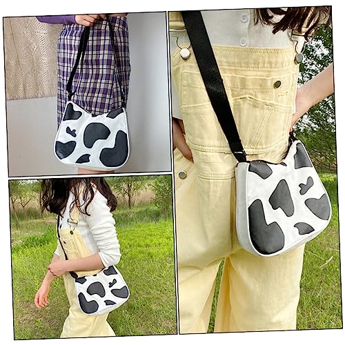 Garneck Verstellbare Umhängetasche mit Kuhmuster Praktische Canvas Pouch für Damen für Alltag und Freizeit Passt zu Vielen Outfits und Schuhen Langlebig und Vielseitig Einsetzbar Garneck Verstellbare Umhängetasche mit Kuhmuster Praktische Canvas Pouch für Damen für Alltag und Freizeit Passt zu Vielen Outfits und Schuhen Langlebig und Vielseitig Einsetzbar von Garneck