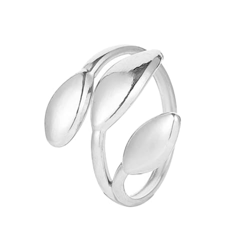 Garneck Verstellbarer Damenring mit Offenem Ende in Metalloptik Filigraner Design Schmuckring für Frauen und Mädchen Modisches Accessoire für Alltag Party und Garneck Verstellbarer Damenring mit Offenem Ende in Metalloptik Filigraner Design Schmuckring für Frauen und Mädchen Modisches Accessoire für Alltag Party und von Garneck
