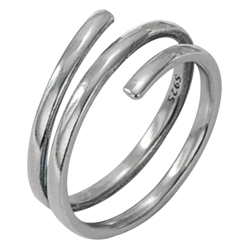 Garneck Verstellbarer Daumenring für Damen Eleganter Offener Ring Geeignet für Jeden Finger Vielseitig und als für Ihre Liebsten von Garneck