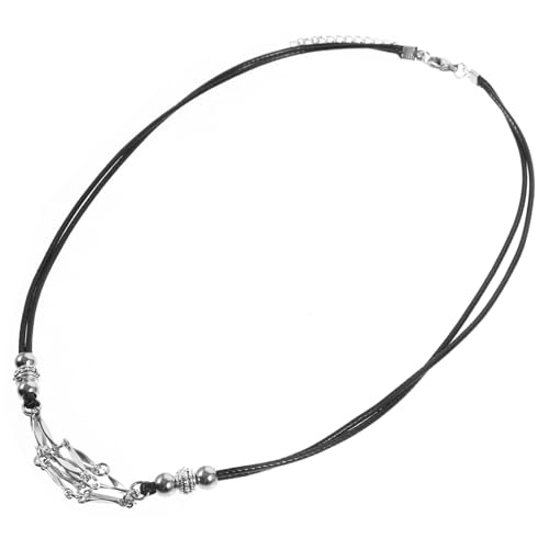 Garneck Verstellbarer Kristallsteinhalter Halskette Damen Kettenanhänger Käfig Schmuckhalter Netzkäfig für Edelsteine und Vielseitig Einsetzbar Geschenkidee von Garneck