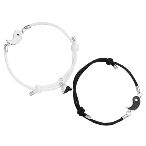 Garneck Verstellbares Partnerarmband für Leichtes Langlebiges Legierungsarmband zu Valentinstag Hochzeit Geburtstag Romantisches Liebesarmband von Garneck