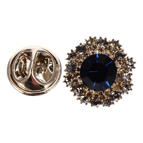 Garneck Vintage Brosche für Damen und Herren Hochwertiger Schmuck mit Strass Dekorative Anstecknadel für Kleidung Taschen Schals Retro Design Eleganter Modischer Brustschmuck Exklusiv in von Garneck