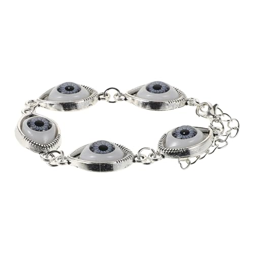 Garneck Perlenarmband Verstellbares Armband Bettelarmband Für Frauen Und Männer Handgelenkarmband Mit Bösem Blick Modisches Schmuckarmband von Garneck