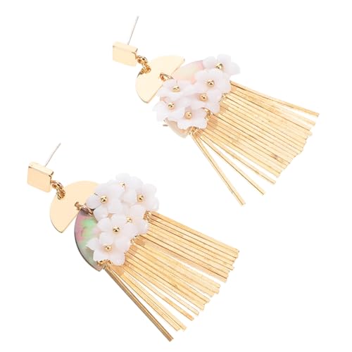 Garneck Vintage Quasten Ohrringe für Frauen Chinesischer Stil Langlebige Ohrstecker mit Luxuriösen Anhängern Leicht und Modisch für Besondere Anlässe und Alltag Garneck Vintage Quasten Ohrringe für Frauen Chinesischer Stil Langlebige Ohrstecker mit Luxuriösen Anhängern Leicht und Modisch für Besondere Anlässe und Alltag von Garneck