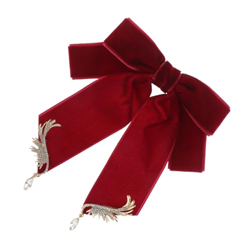 Garneck Vintage Schleifenbrosche aus Zinklegierung mit Flügelmotiv Stilvolle Unisex Anstecknadel für Hemd Bluse und Anzug Modische Brosche im Retro Stil für Damen und Herren von Garneck