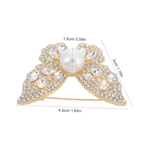 Garneck Vintage Schmetterling Brosche aus Zinklegierung mit Funkelnden Kristallen Elegante Anstecknadel für Kleidung Hüte und Taschen Vielseitiges Accessoire für Damen Hochzeit und Garneck Vintage Schmetterling Brosche aus Zinklegierung mit Funkelnden Kristallen Elegante Anstecknadel für Kleidung Hüte und Taschen Vielseitiges Accessoire für Damen Hochzeit und von Garneck