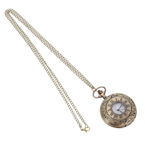 Garneck Vintage Taschenuhr für Herren und Damen Mechanische Taschenuhr mit Tragbare Retro Uhr Dekorative Kette Zeitmesser für von Garneck