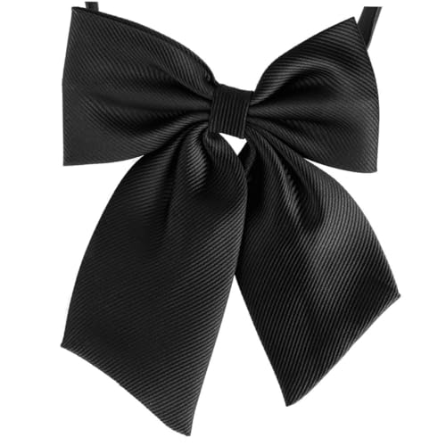 Garneck Vorgebundene Fliege Aus Mikrofaser Für Herren Schwarze Fliege Mit Verstellbarem Riemen Bowknot-fliege Für Formelle Anlässe von Garneck