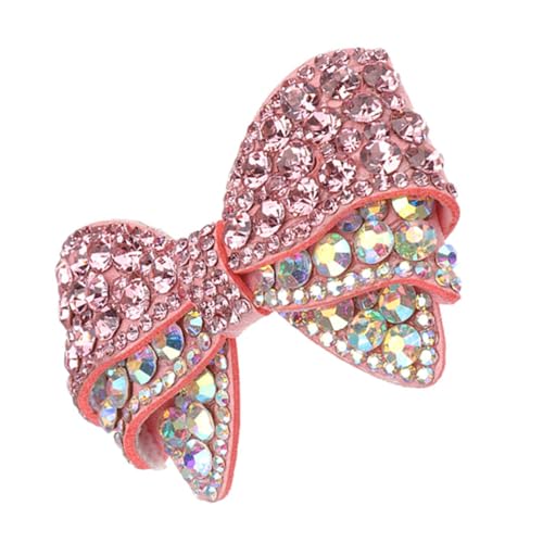 Garneck Wasserdichte Strass Schleifen Schuhclips für Damen Abnehmbare DIY Schuhornamente Schleifen Dekoration für Brautschuhe High Heels und Handgenähte Accessoires von Garneck