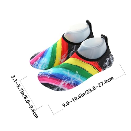 Garneck Wassersportschuhe Unisex Leicht Schnelltrocknend rutschfest Atmungsaktiv für Strand Surfen Tauchen Segeln Bunte Segelboot Optik Garneck Wassersportschuhe Unisex Leicht Schnelltrocknend rutschfest Atmungsaktiv für Strand Surfen Tauchen Segeln Bunte Segelboot Optik von Garneck