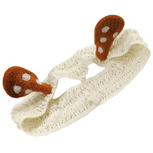 Garneck Weihnachtsgeweih Stirnband stirnband weihnachts verkleidung weinachtsgeschte babygeschenk present Bands Bögen weihnachtsdeko dehnbares Stirnband haarband Stoff Brown von Garneck