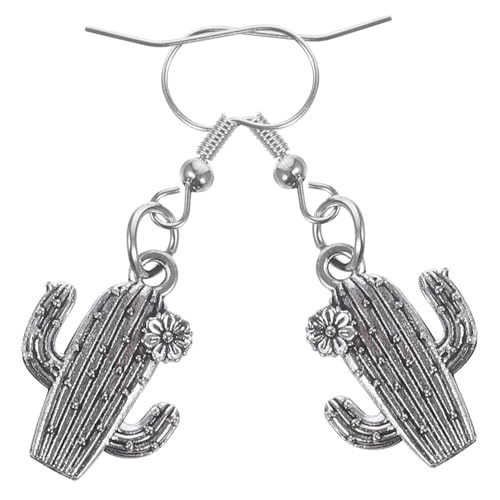 Garneck Western Cowboy Ohrstecker Damen Cactus Design Retro Stil Leicht und Modisch Alltag und Festlich Geeignet Kreative Ohrringe für Frauen Trendiger Ohrschmuck mit Einzigartiger von Garneck