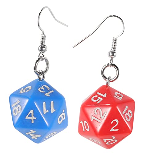 Garneck Würfelohrringe Damen Würfel-tropfenohrringe Würfel-ohrhänger Ohrhänger Für Damen Polyedrische Würfelohrringe Trendige Ohrringe Für von Garneck