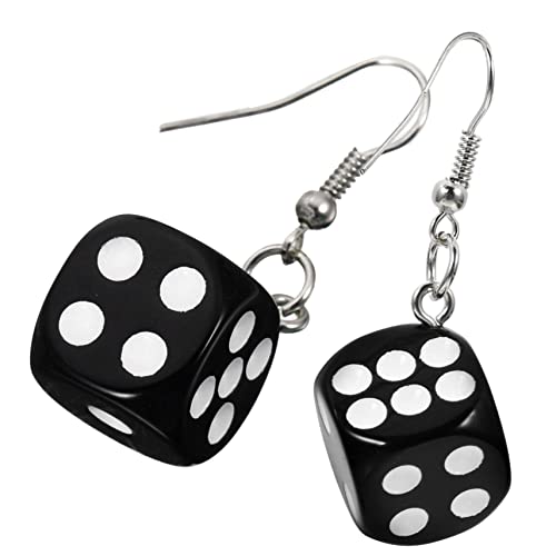 Garneck Würfel Ohrringe für Damen Leichte und Bequeme Dangle Ohrringe für Partys und Besondere Anlässe Vielseitig Kombinierbar mit Verschiedenen Outfits von Garneck