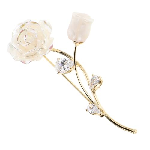 Garneck Zircon Flower Brooch für Männer und Frauen Hochwertige Blütenbrosche für Hochzeiten Partys und Alltag Stilvolle Anstecknadel für Anzüge Kleider und Mäntel Robuste und Garneck Zircon Flower Brooch für Männer und Frauen Hochwertige Blütenbrosche für Hochzeiten Partys und Alltag Stilvolle Anstecknadel für Anzüge Kleider und Mäntel Robuste und von Garneck