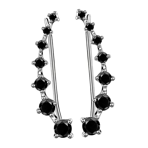 Garneck Zircon Ohrringe für Damen Ohrringe mit Funkelndem Design Kreative Ohrhänger Vielseitig Kombinierbar für und von Garneck