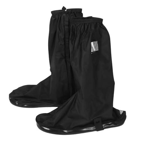 Garneck wasserdichte rutschfeste Überschuhe Damen Hoher Schaft Dickes PVC Material Strapazierfähiger Regenschutz Vielseitig für Outdoor Radfahren Wandern Tragbar und Leicht zu Verstauen Garneck wasserdichte rutschfeste Überschuhe Damen Hoher Schaft Dickes PVC Material Strapazierfähiger Regenschutz Vielseitig für Outdoor Radfahren Wandern Tragbar und Leicht zu Verstauen von Garneck