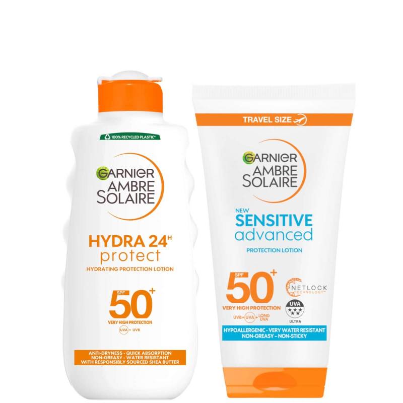 Garnier Ambre Shea Butter Sun Protection Cream SPF50 and Mini 50ml Bundle von Garnier