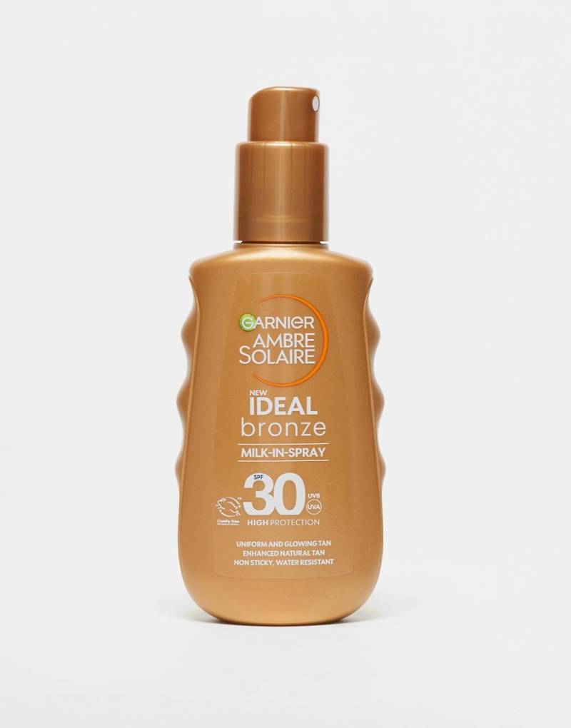Garnier - Ambre Solaire - Ideal Bronze Milk-In - Bräunungsspray mit LSF 30, 150 ml-Keine Farbe von Garnier