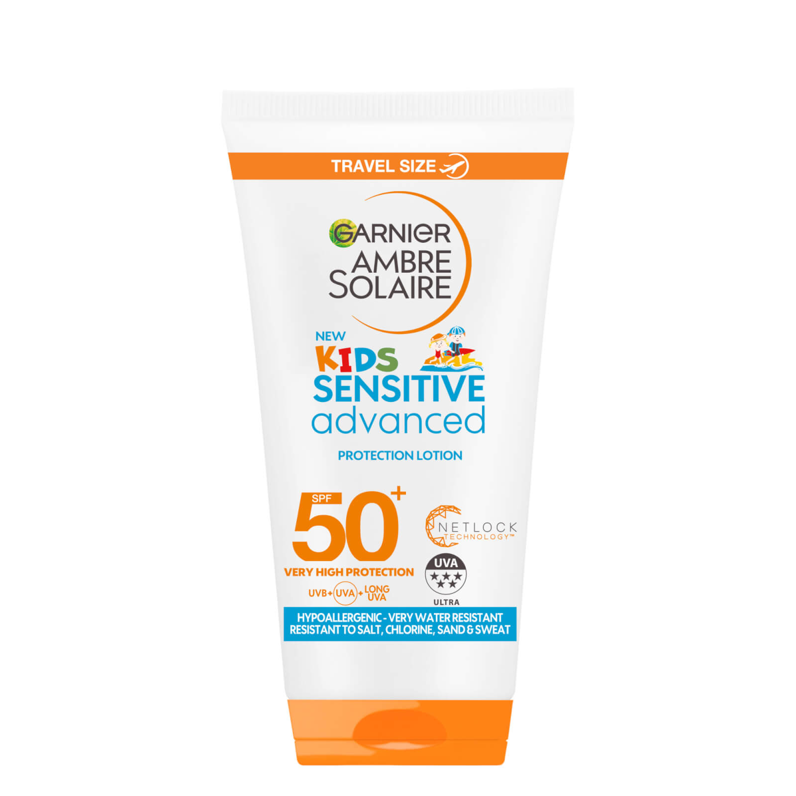 Garnier Ambre Solaire Kids On The Go Größe Sonnenschutz SPF 50 50ml von Garnier